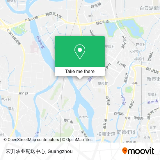 宏升农业配送中心 map