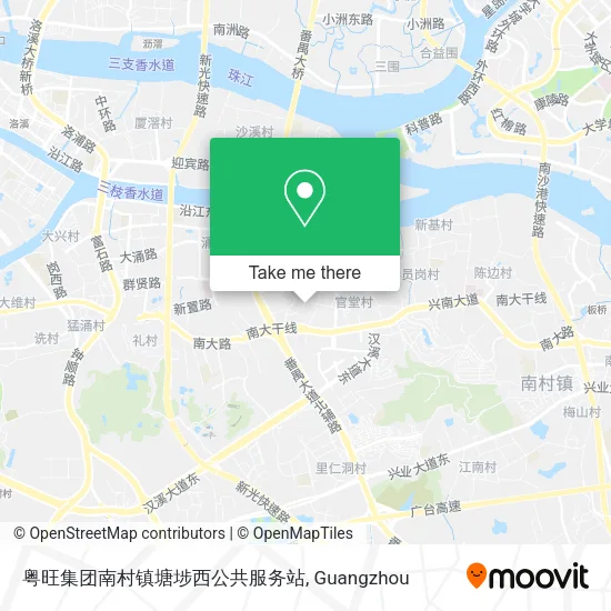粤旺集团南村镇塘埗西公共服务站 map
