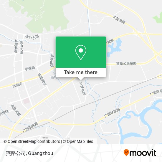 燕路公司 map