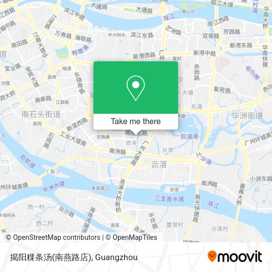 揭阳粿条汤(南燕路店) map