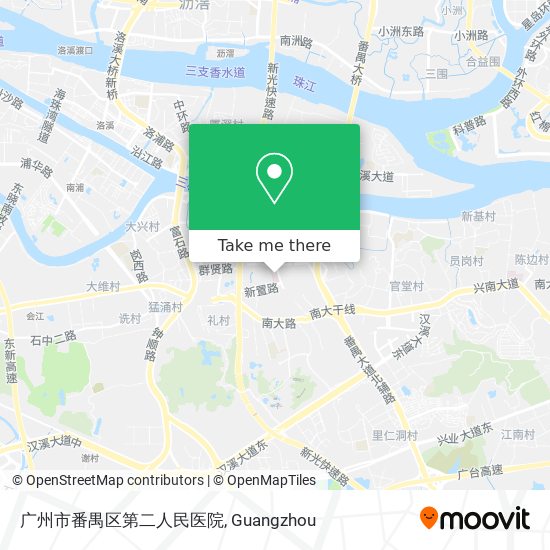 广州市番禺区第二人民医院 map