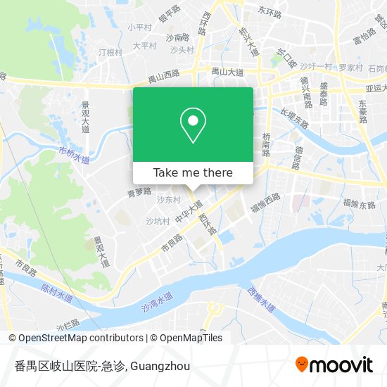 番禺区岐山医院-急诊 map