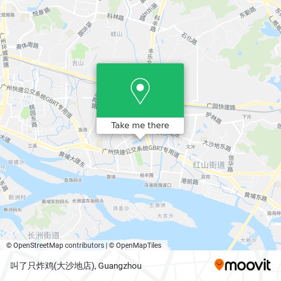 叫了只炸鸡(大沙地店) map