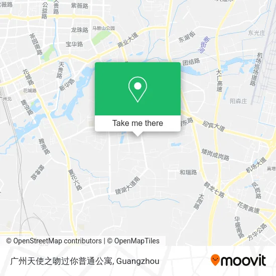 广州天使之吻过你普通公寓 map