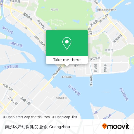 南沙区妇幼保健院-急诊 map