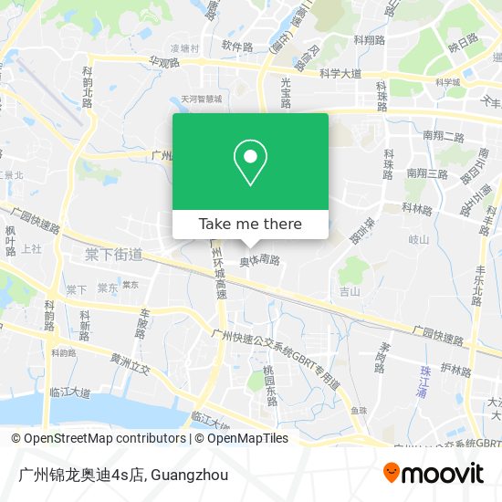 广州锦龙奥迪4s店 map