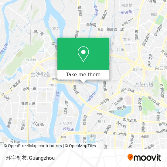环宇制衣 map