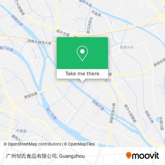 广州邹氏食品有限公司 map