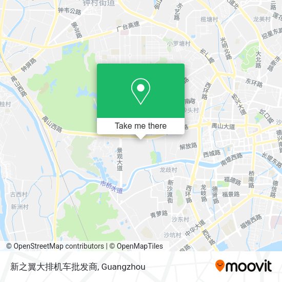 新之翼大排机车批发商 map