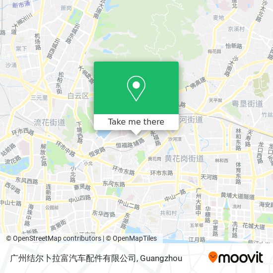 广州结尔卜拉富汽车配件有限公司 map