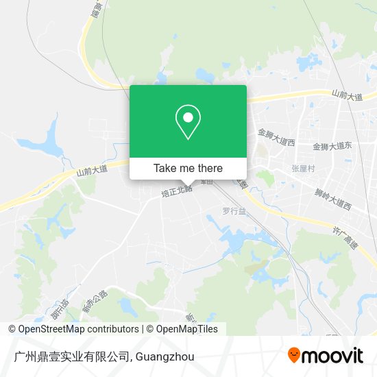 广州鼎壹实业有限公司 map