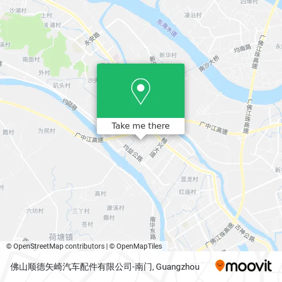 佛山顺德矢崎汽车配件有限公司-南门 map