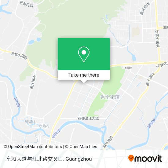 车城大道与江北路交叉口 map