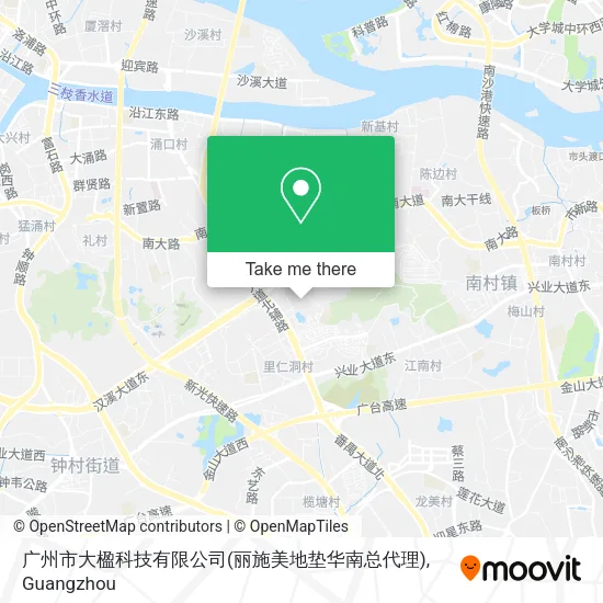 广州市大楹科技有限公司(丽施美地垫华南总代理) map