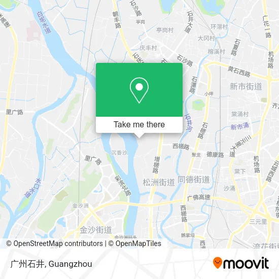 广州石井 map