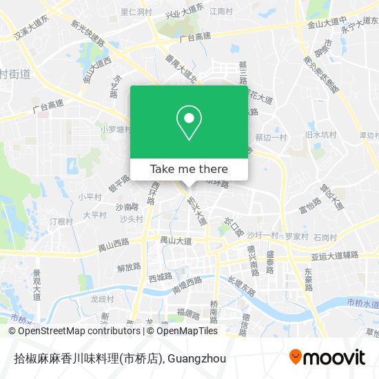 拾椒麻麻香川味料理(市桥店) map