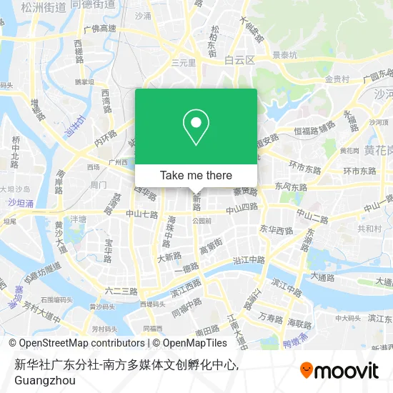 新华社广东分社-南方多媒体文创孵化中心 map