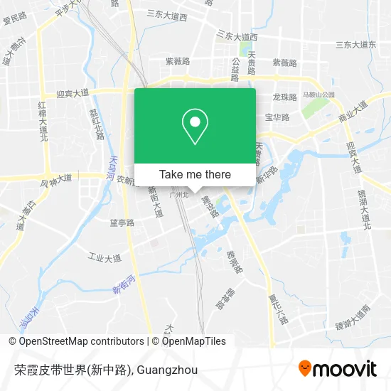 荣霞皮带世界(新中路) map