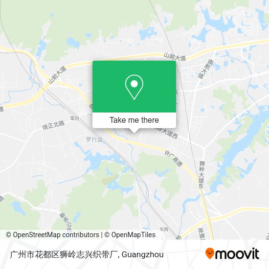 广州市花都区狮岭志兴织带厂 map