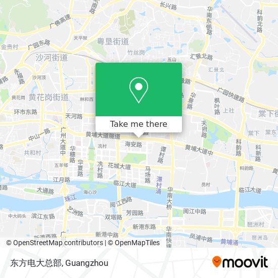 东方电大总部 map