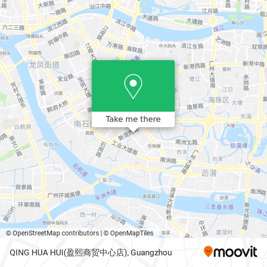 QING HUA HUI(盈熙商贸中心店) map