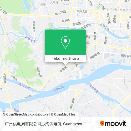 广州供电局有限公司沙湾供电所 map