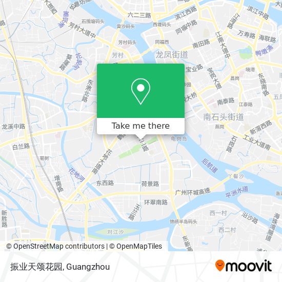 振业天颂花园 map