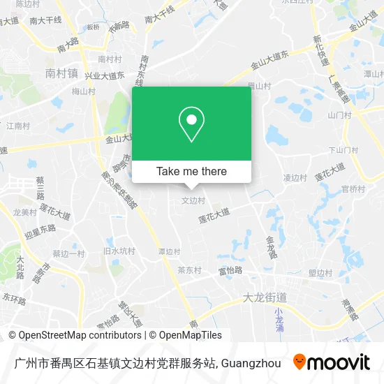 广州市番禺区石基镇文边村党群服务站 map