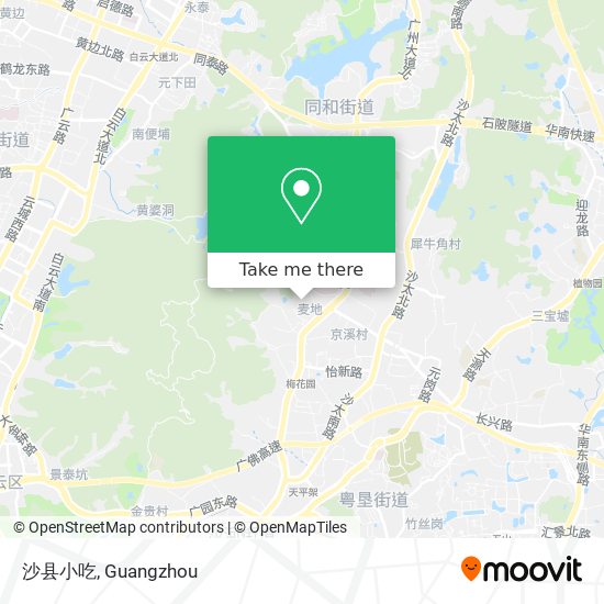 沙县小吃 map