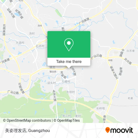 美姿理发店 map