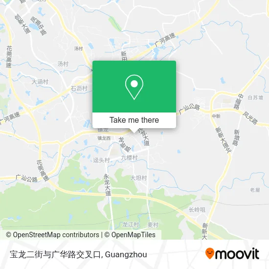 宝龙二街与广华路交叉口 map