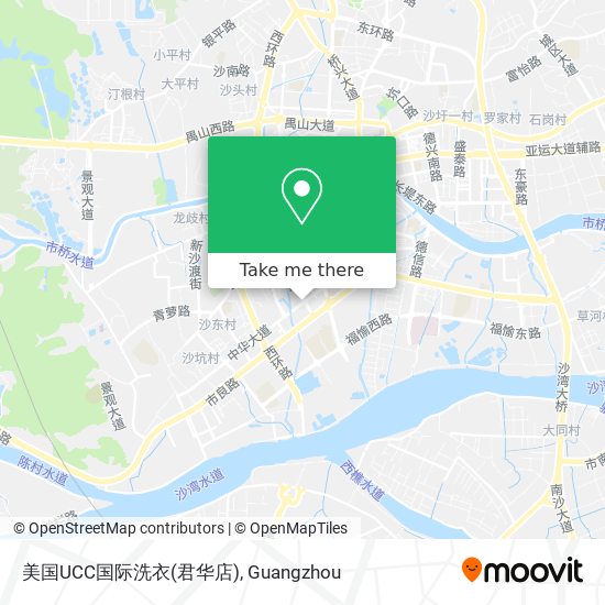 美国UCC国际洗衣(君华店) map