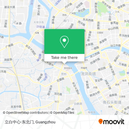 立白中心-东北门 map