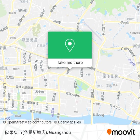 陕果集市(华景新城店) map