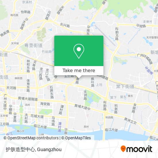 护肤造型中心 map