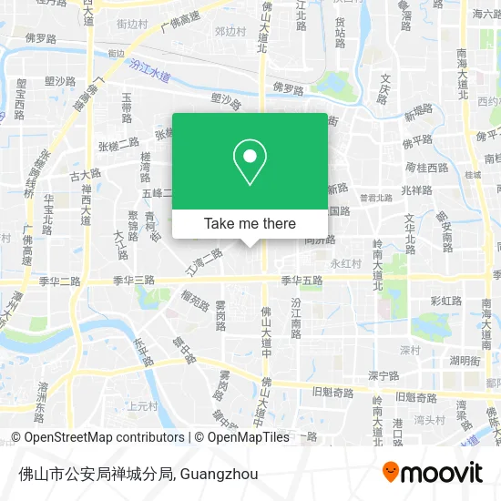 佛山市公安局禅城分局 map