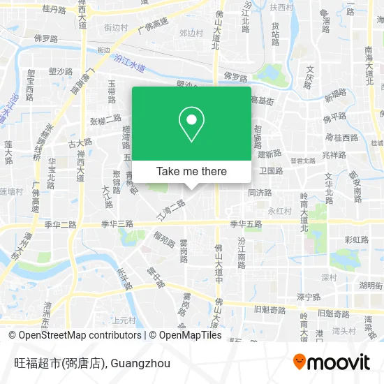 旺福超市(弼唐店) map
