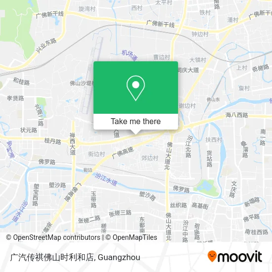 广汽传祺佛山时利和店 map