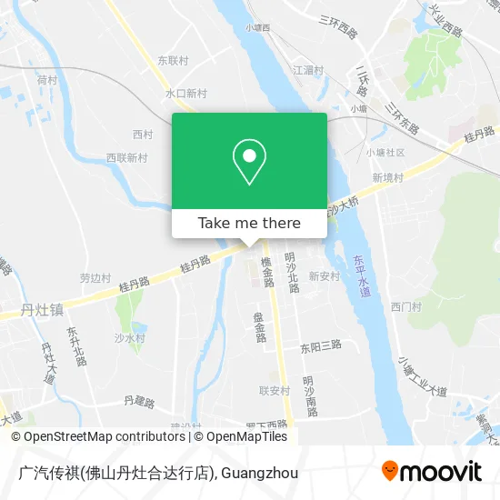 广汽传祺(佛山丹灶合达行店) map