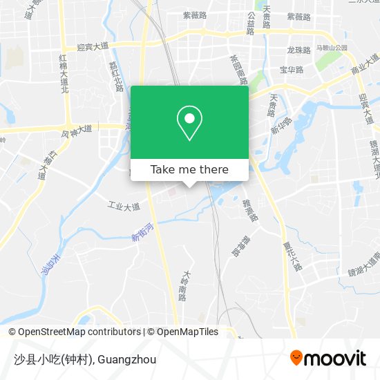 沙县小吃(钟村) map