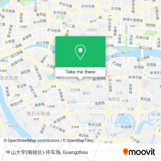 中山大学(南校区)-停车场 map