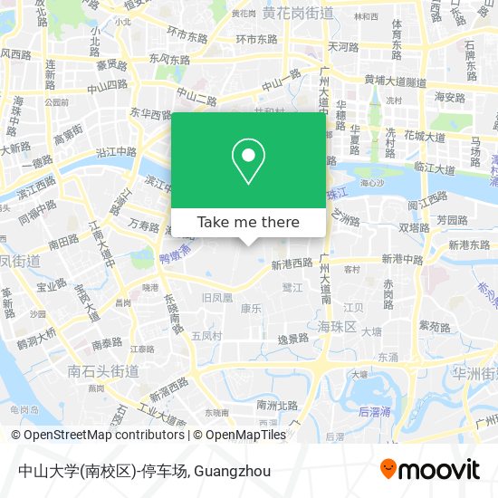 中山大学(南校区)-停车场 map