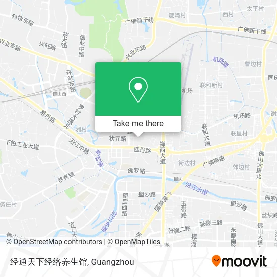 经通天下经络养生馆 map