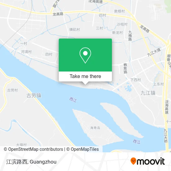 江滨路西 map
