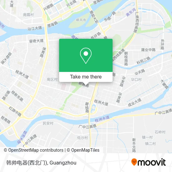 韩帅电器(西北门) map