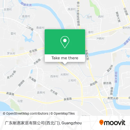 广东耐惠家居有限公司(西北门) map
