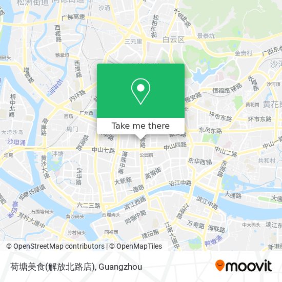 荷塘美食(解放北路店) map