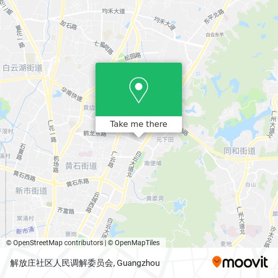 解放庄社区人民调解委员会 map