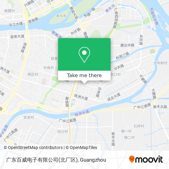 广东百威电子有限公司(北厂区) map