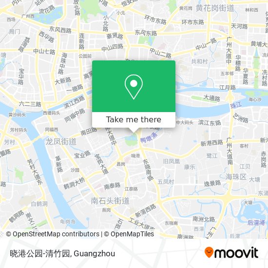 晓港公园-清竹园 map